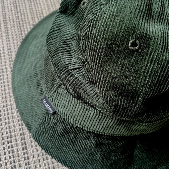 10DEEP Corduroy Green Hat - Picture 2 of 3